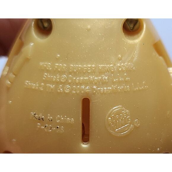 Burger King 2004 Meal Toy Shrek Fiona Lighted Spinning Top - Picture 6 of 6